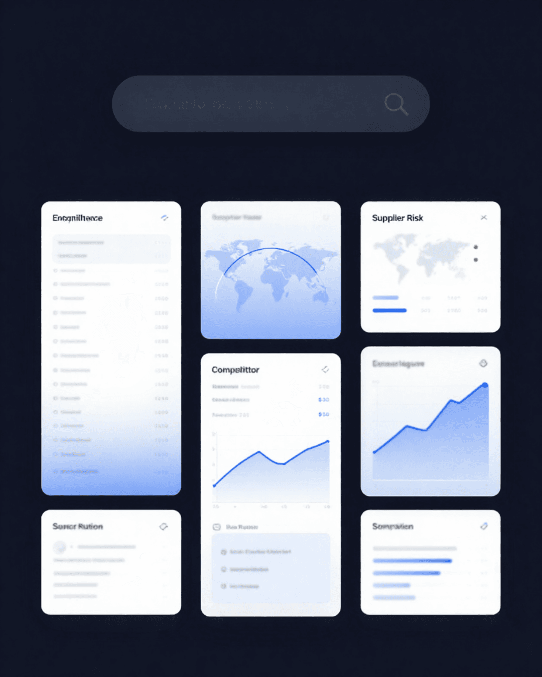 Mobile research command center dashboard for Stratova Research