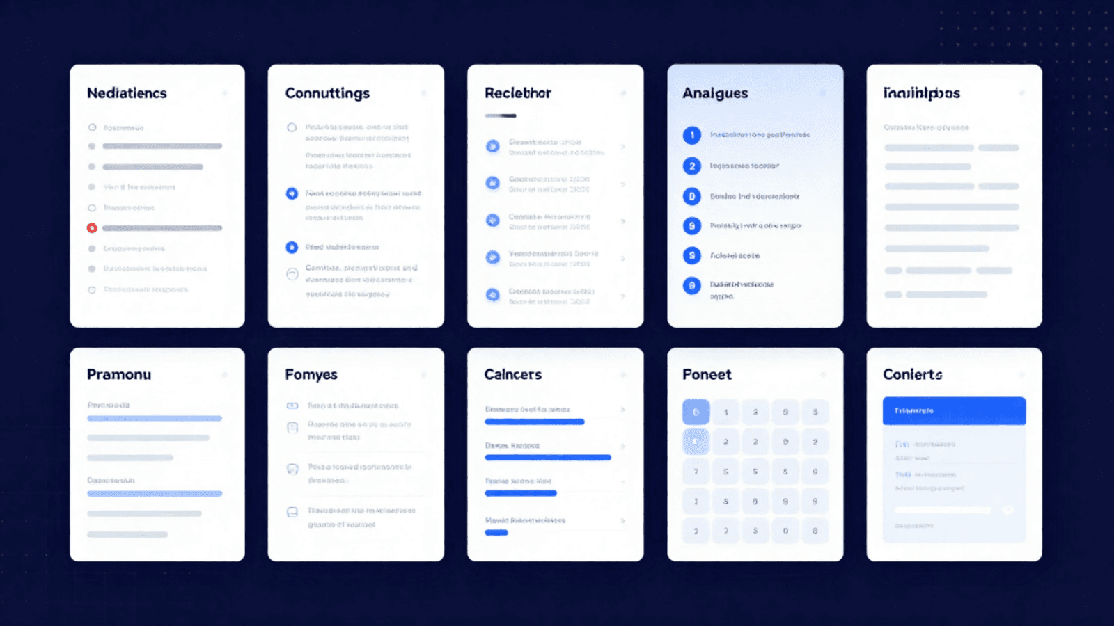 Knowledge hub hero with publication and analyst note interface